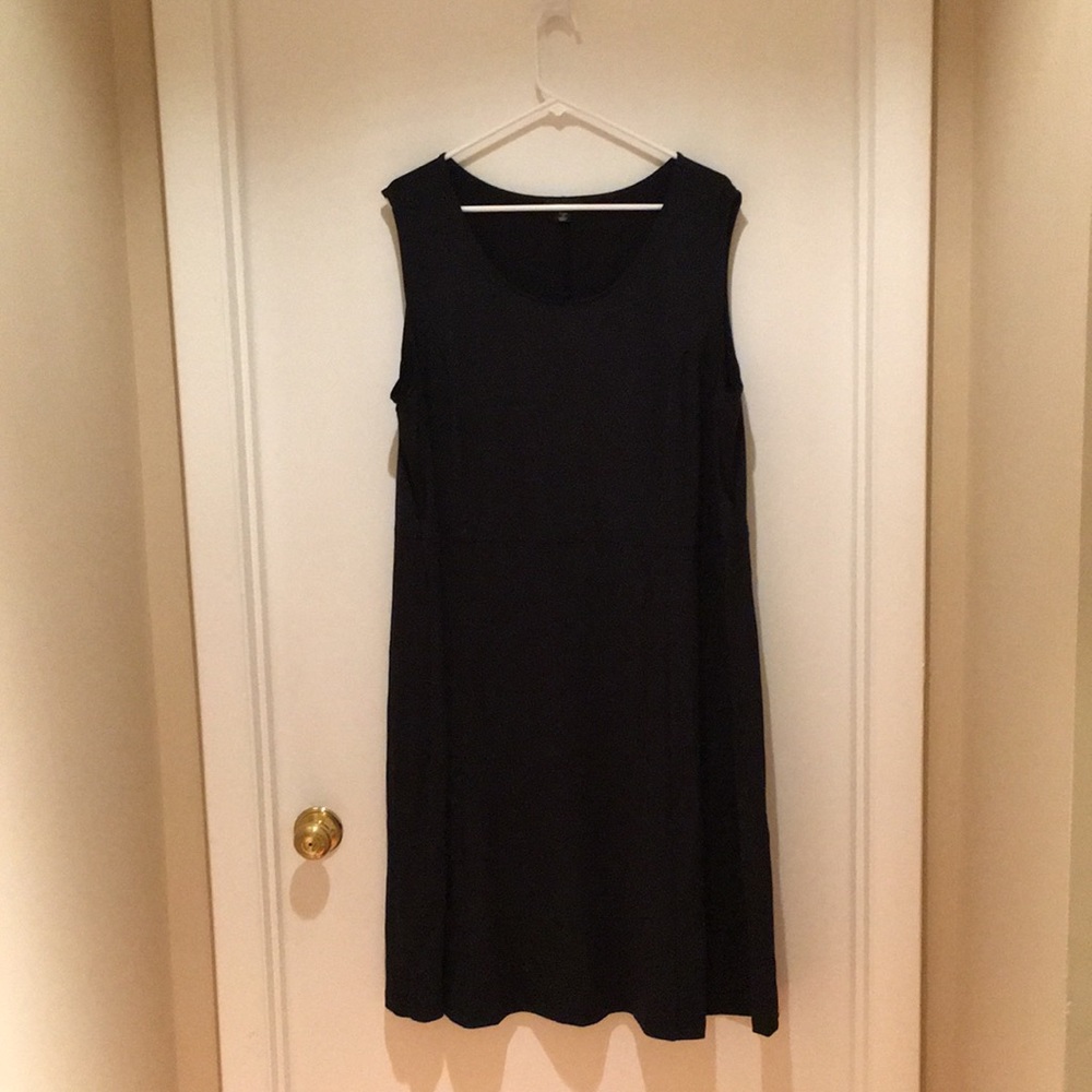 Roaman’s Black Sleeveless Dress size 22/24